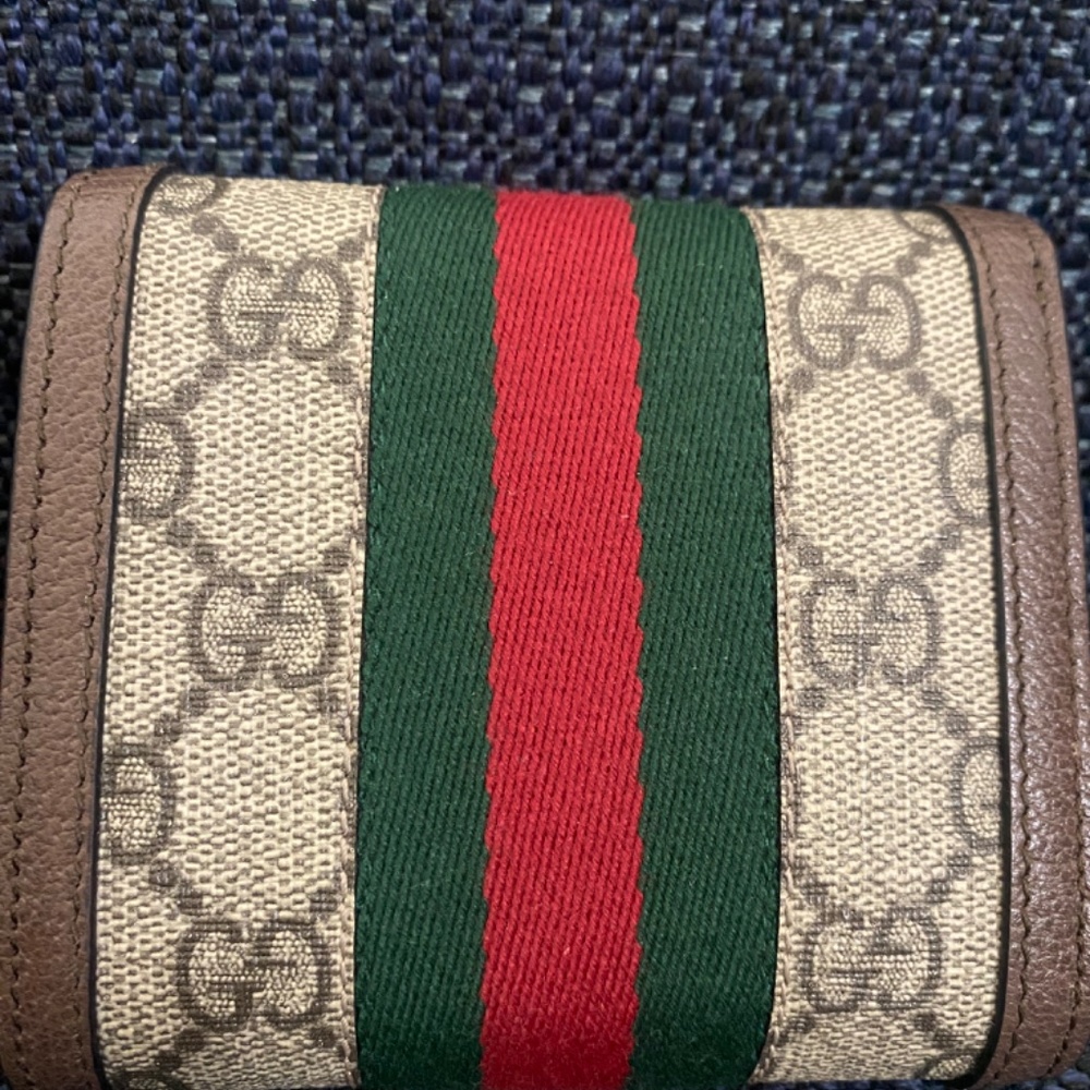 Gucci Ophidia French Flap Wallet - Picture 2 of 9